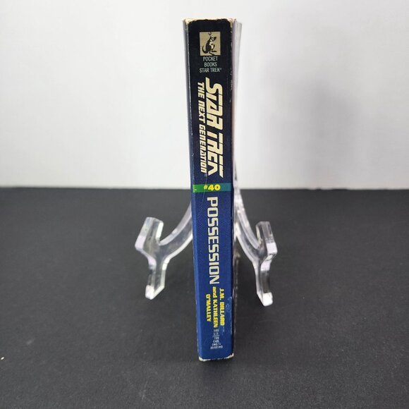 Star Trek The Next Generation Possession #40 by J.M Dillard & Kathleen O'Malley - Picture 3 of 4